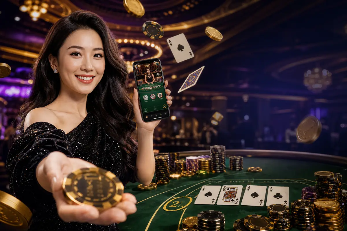 rcb988 Casino live dealer meja baccarat